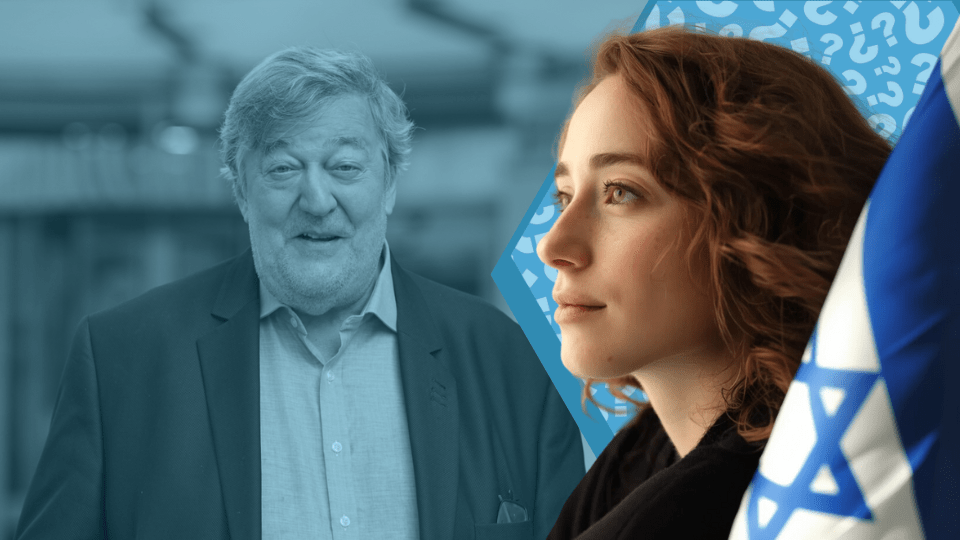 Does Stephen Fry Support Israel? - Shop Israel