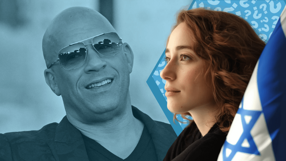 Does Vin Diesel Support Israel? - Shop Israel