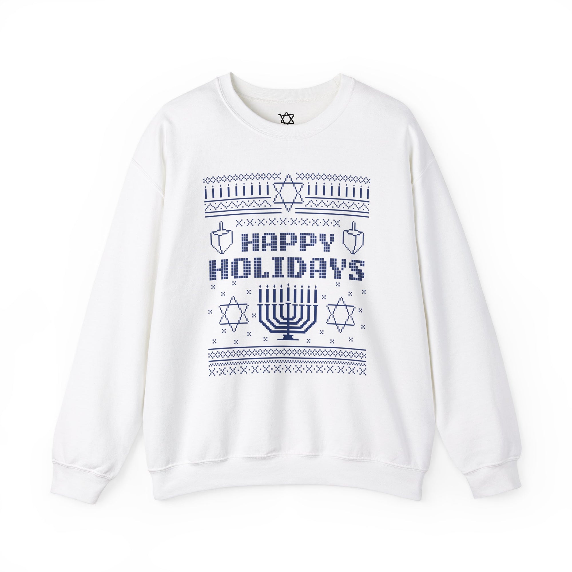 Happy Holidays Ugly Hanukkah Sweater