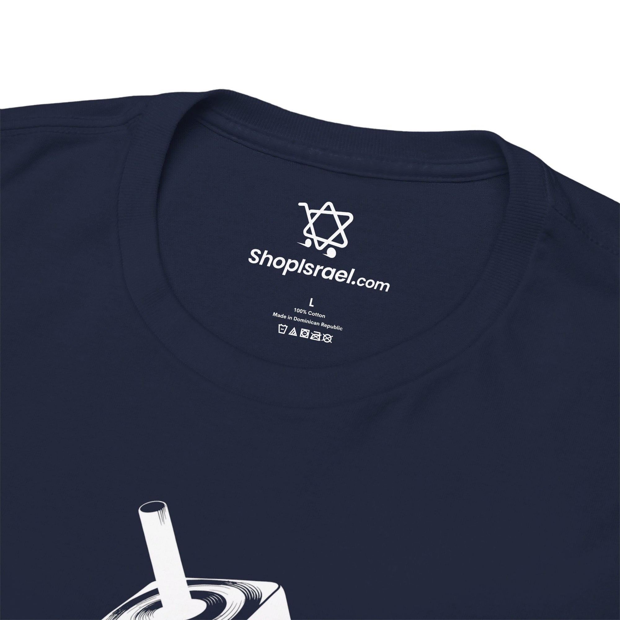 Keep Calm & Spin the Dreidel T - Shirt - Shop Israel