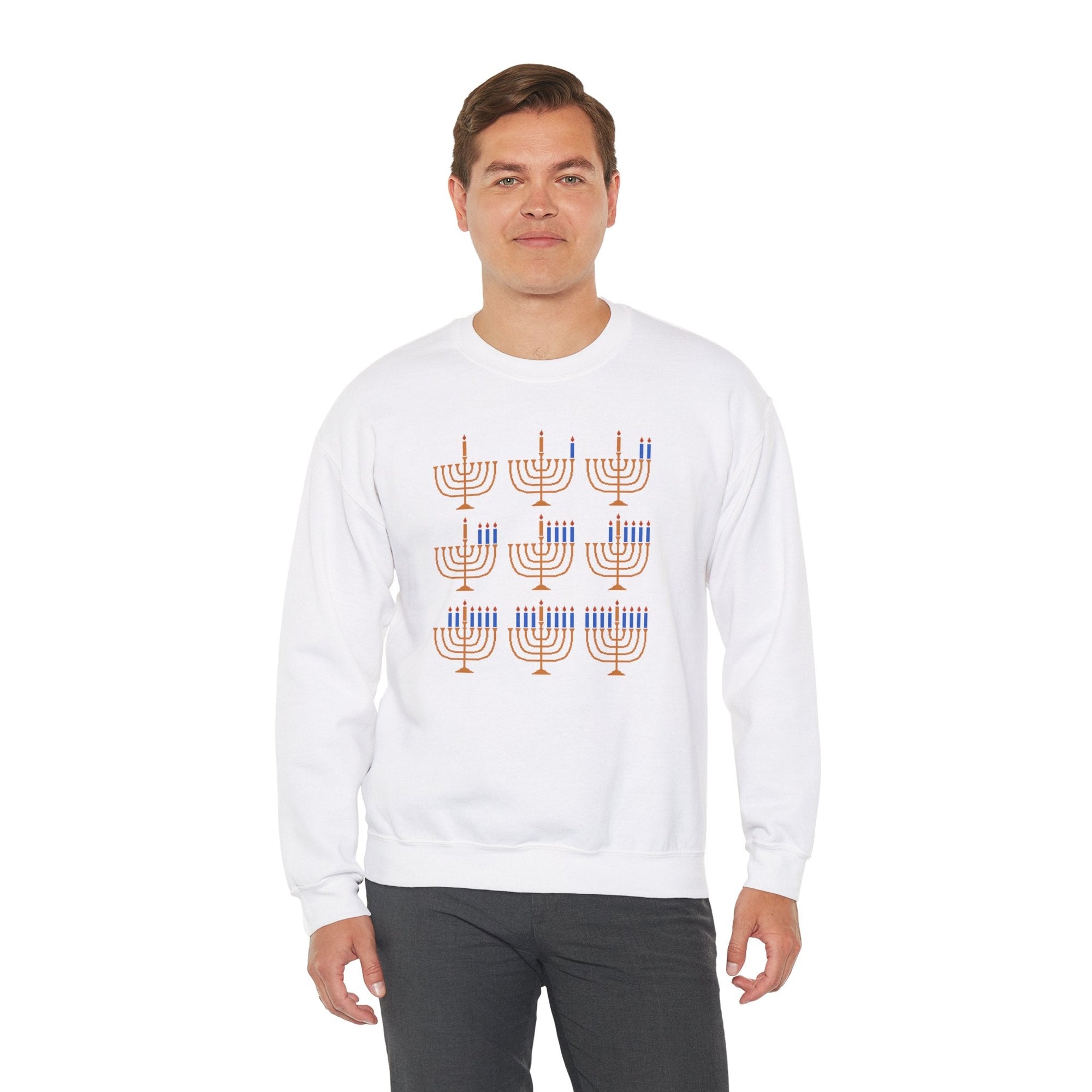 8 Nights Hanukkah Sweater - Shop Israel