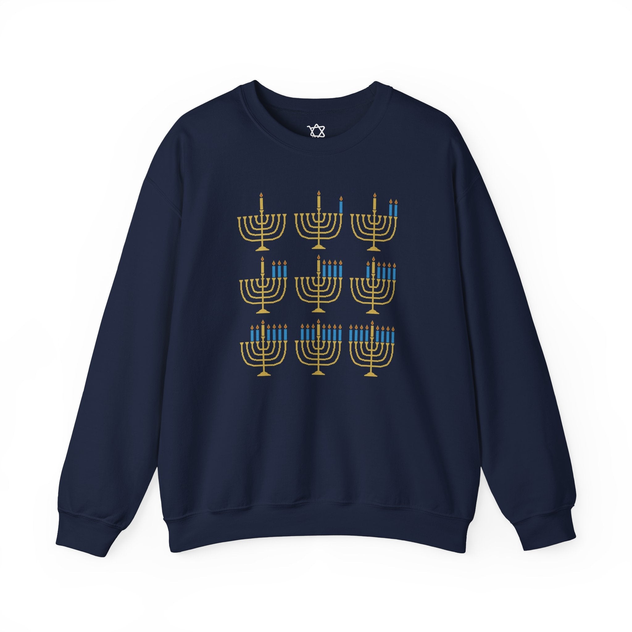 Half Hanukkah Half Christmas Sweater NEW! Ugly Sweater Cookies