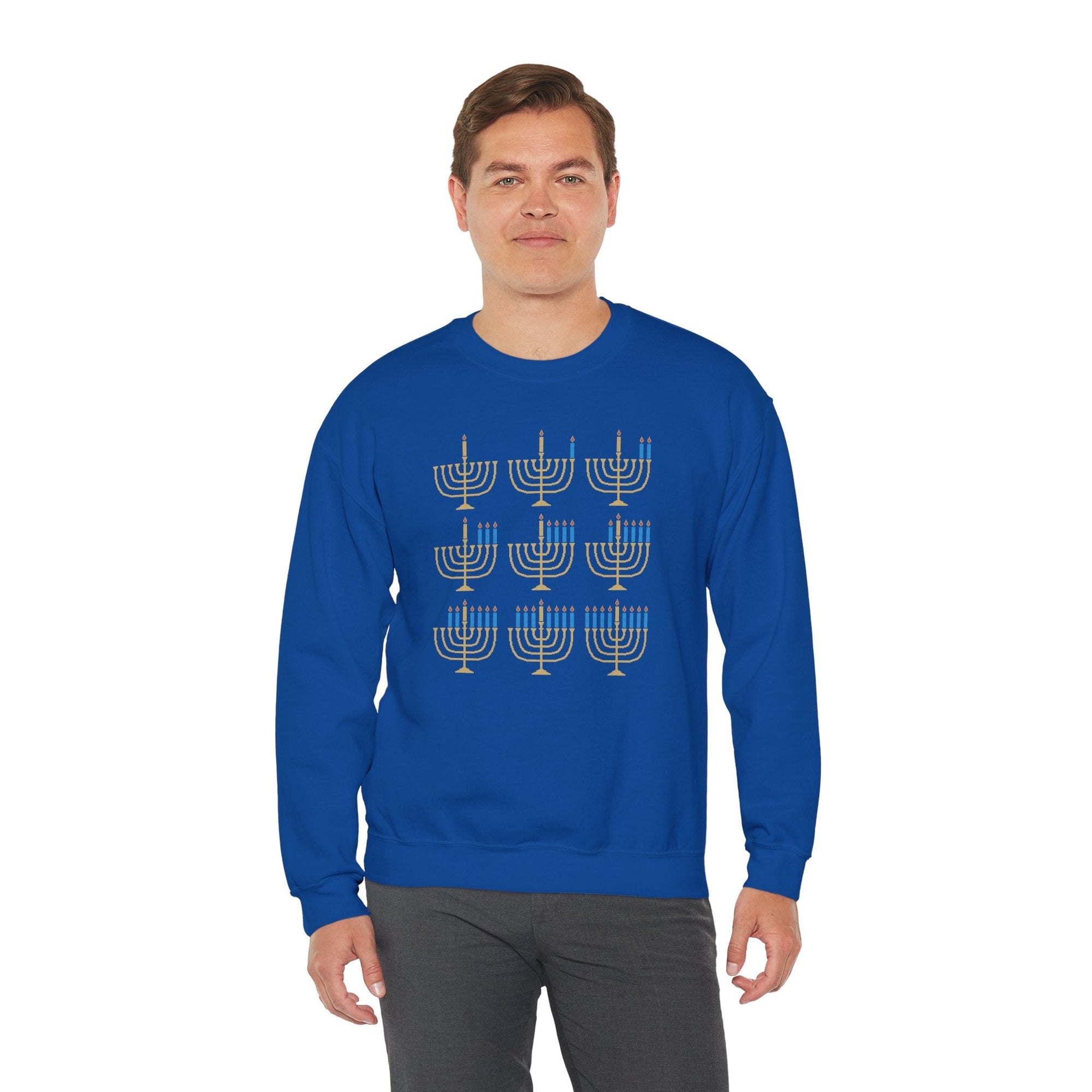 8 Nights Hanukkah Sweater - Shop Israel