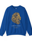 Jerusalem Lion of Judah Sweatshirt in Royal - Shop Israel