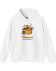 Cholent Weather Hoodie in White - Shop Israel