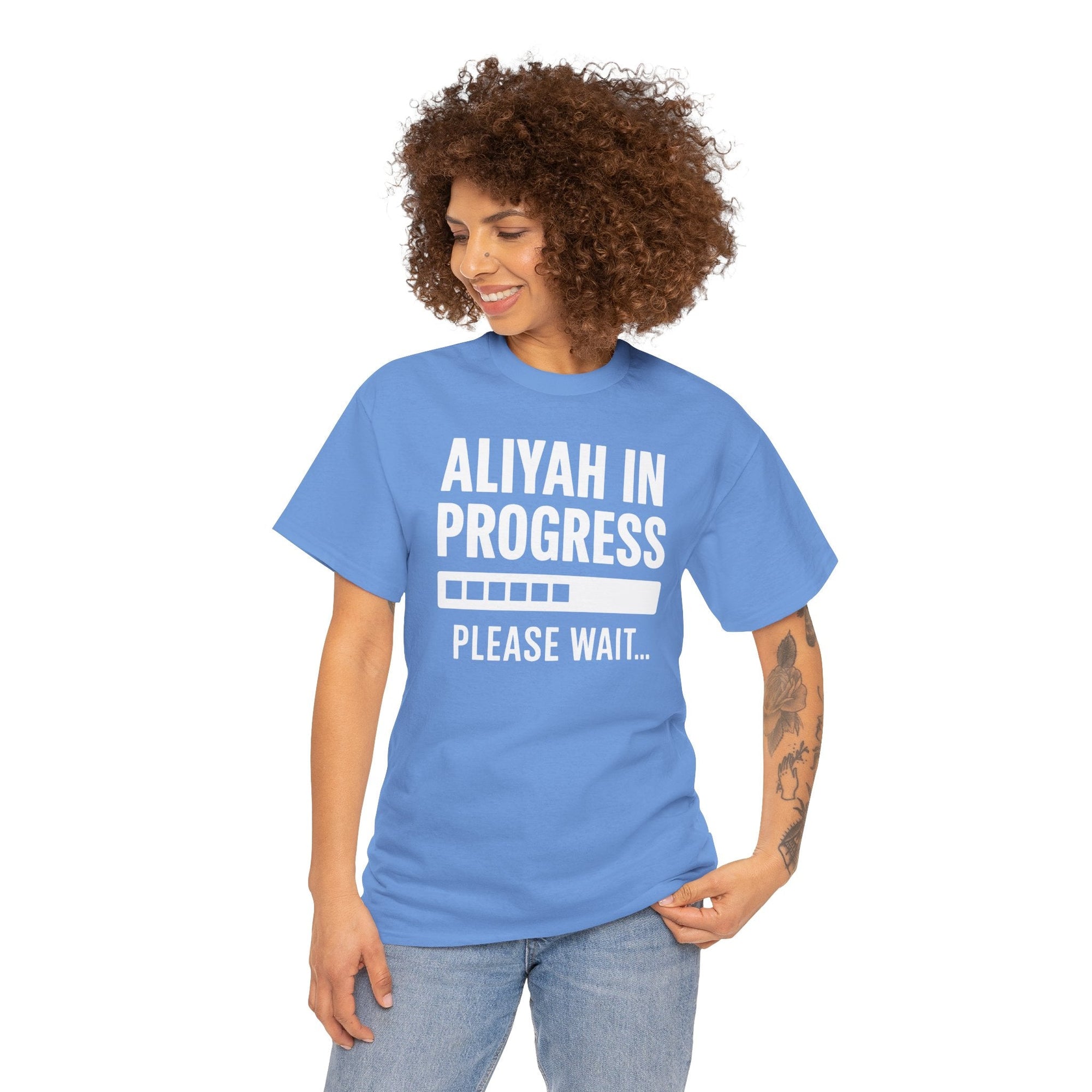 Aliyah In Progress T-Shirt - Shop Israel