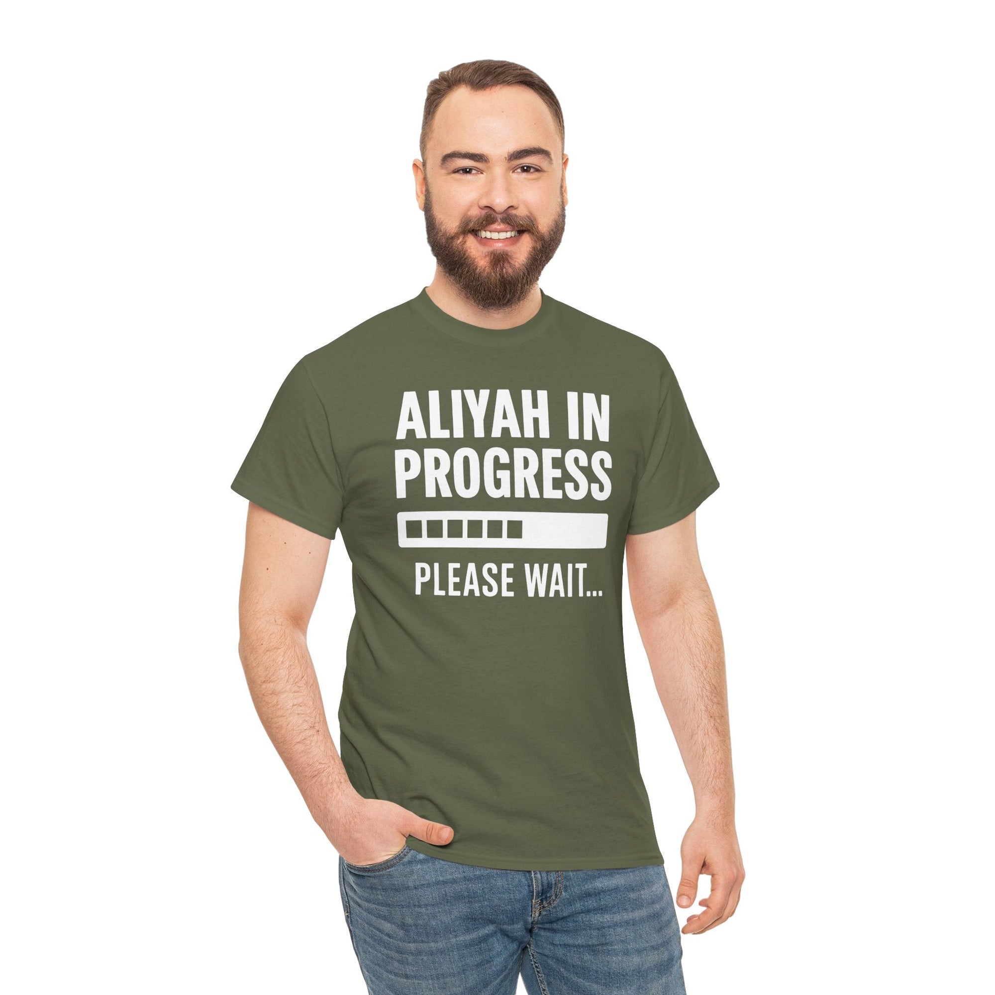 Aliyah In Progress T-Shirt - Shop Israel