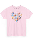 Am Yisrael Chai Heart T-Shirt - Shop Israel