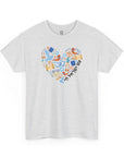 Am Yisrael Chai Heart T-Shirt - Shop Israel