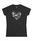 Am Yisrael Chai Heart Women's T-Shirt - Shop Israel