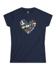 Am Yisrael Chai Heart Women's T-Shirt - Shop Israel