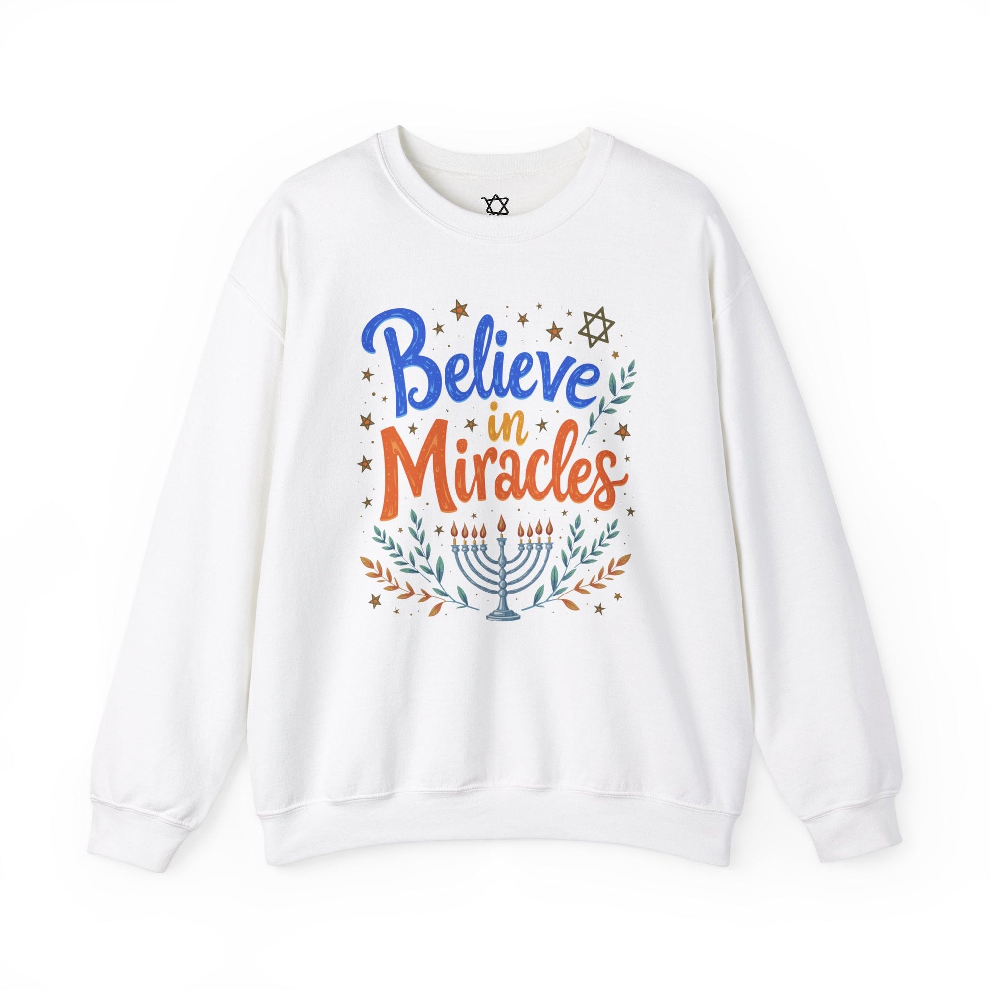 Believe in Miracles Hanukkah Sweater - Shop Israel