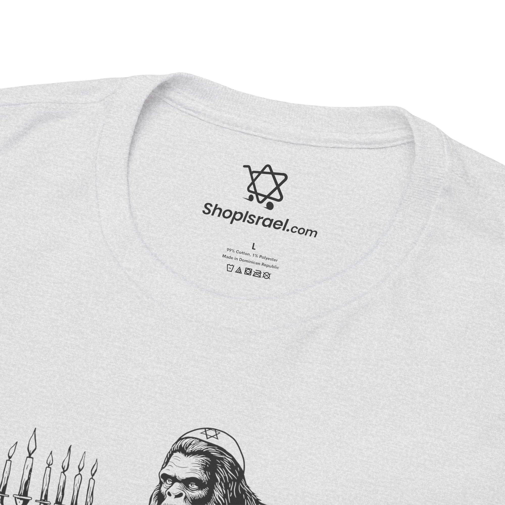 Bigfoot Yeti Hanukkah T-Shirt - Shop Israel