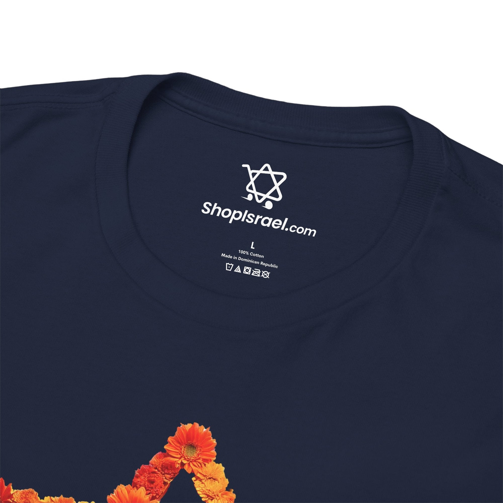 Blooming Star of David T-Shirt - Shop Israel