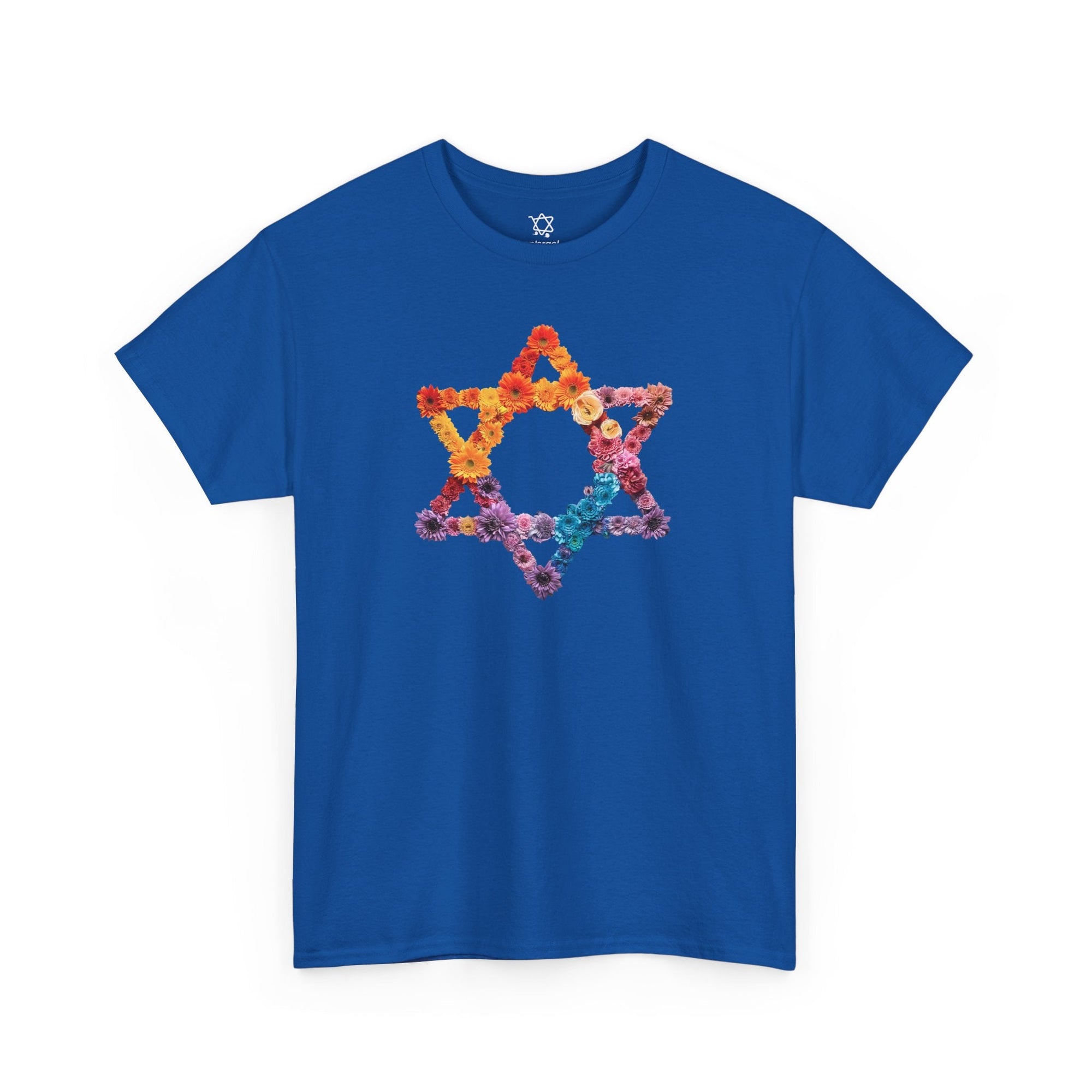 Blooming Star of David T-Shirt - Shop Israel
