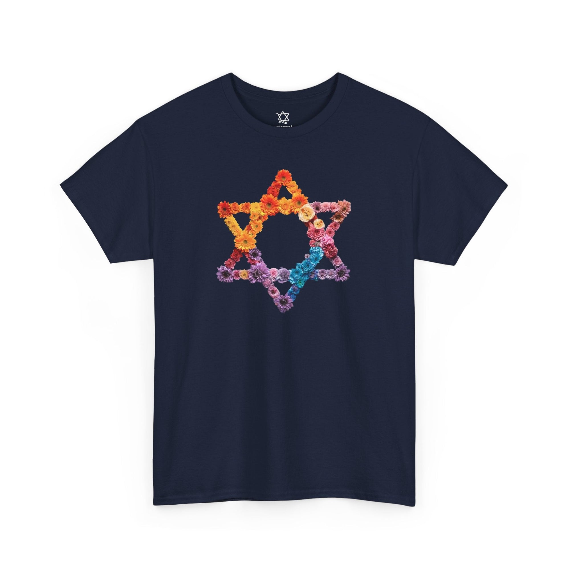 Blooming Star of David T-Shirt - Shop Israel