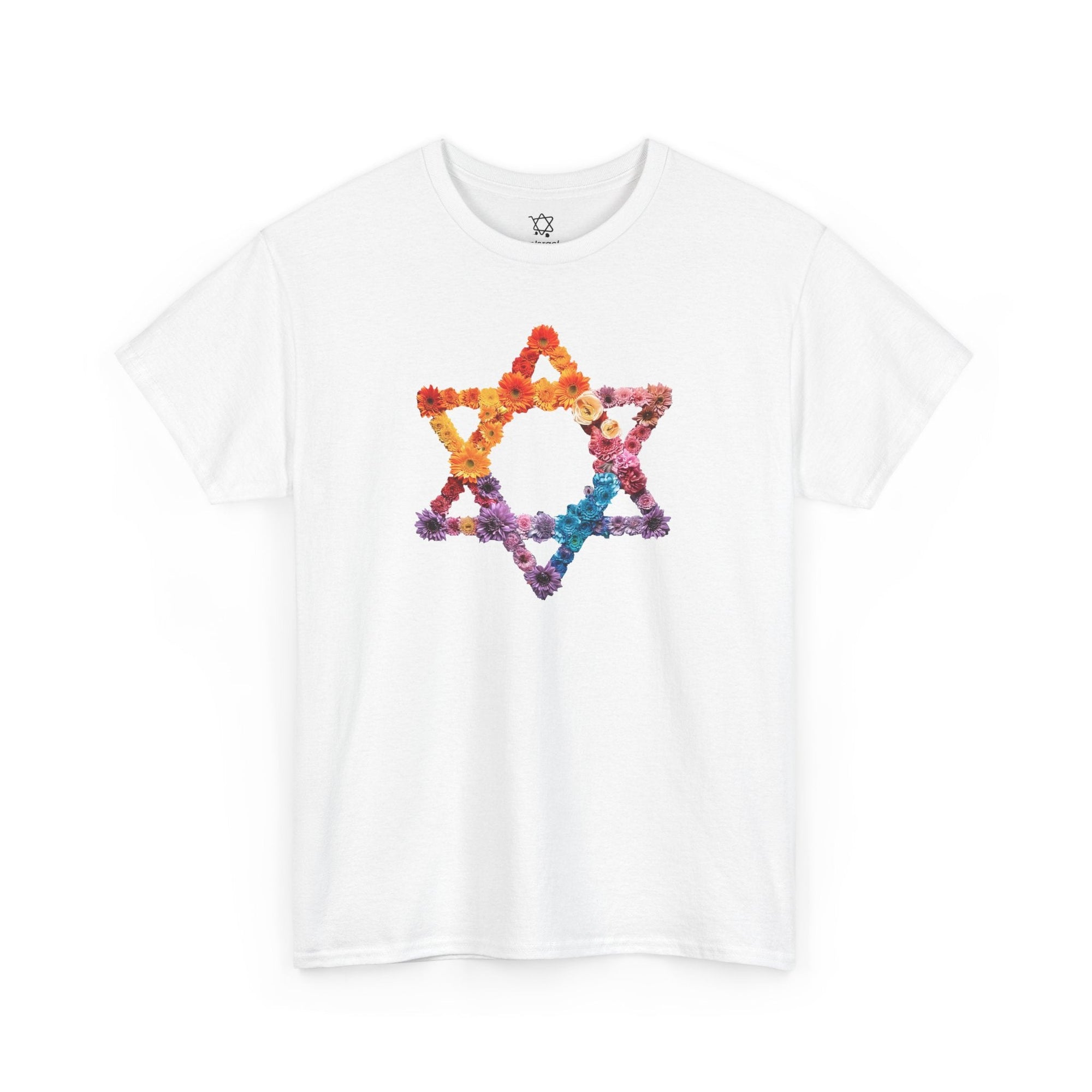 Blooming Star of David T-Shirt - Shop Israel