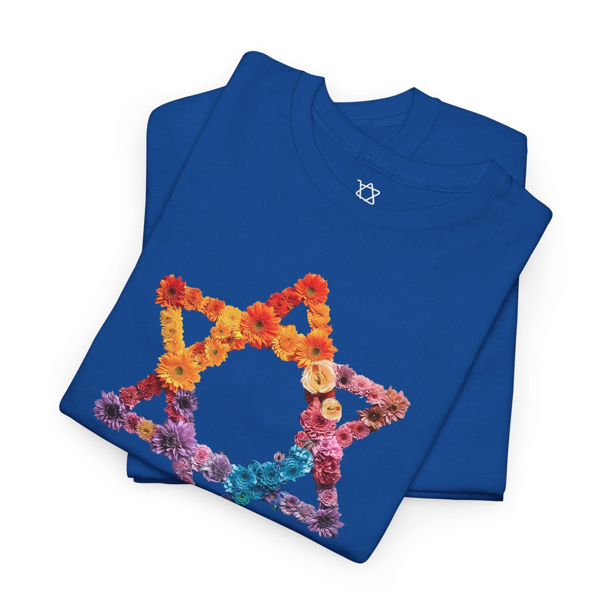 Blooming Star of David T-Shirt - Shop Israel