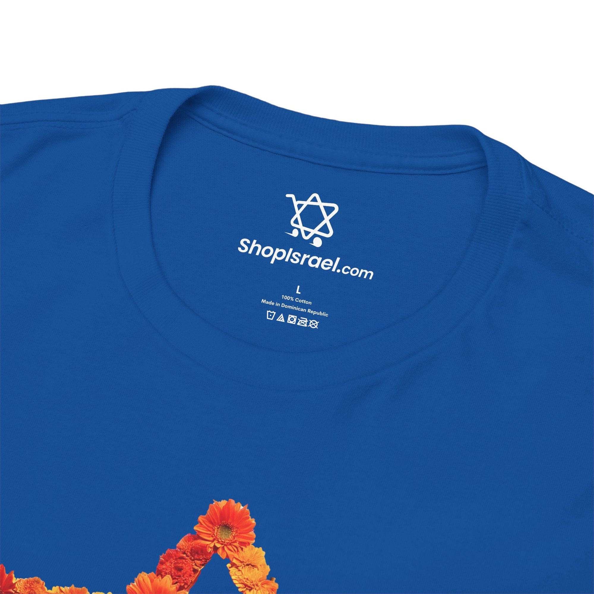 Blooming Star of David T-Shirt - Shop Israel