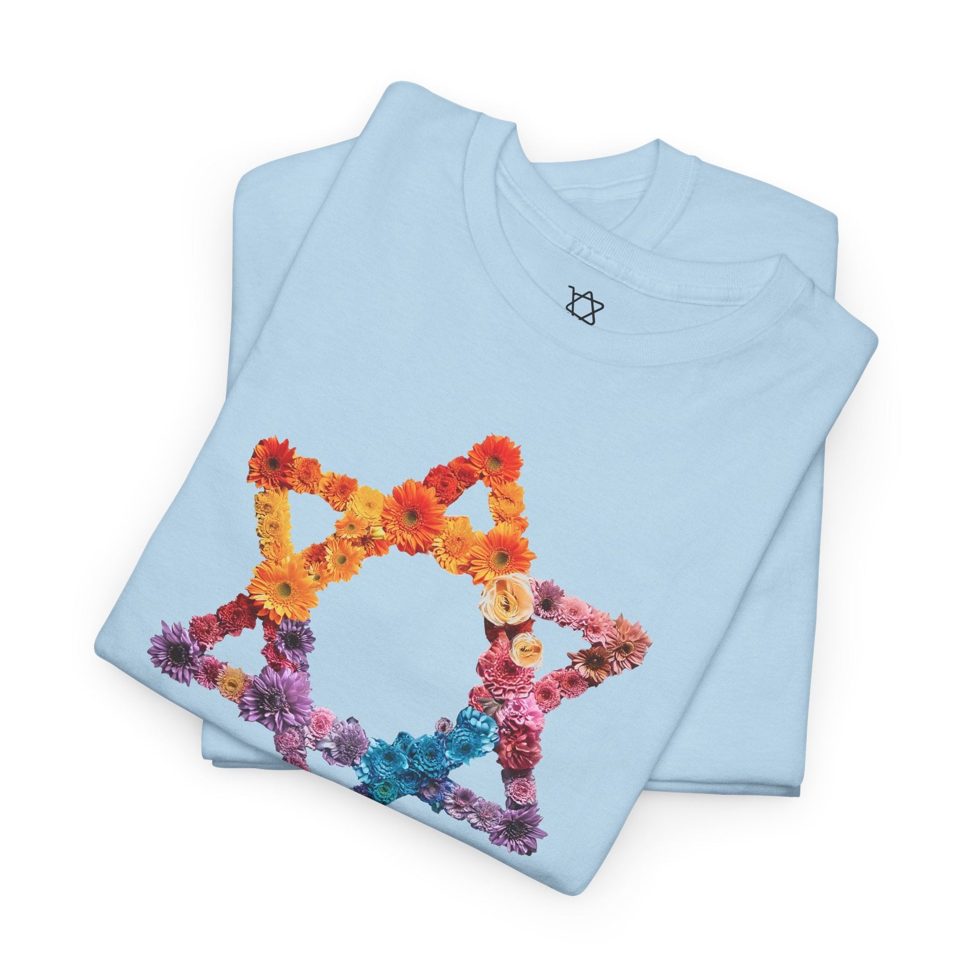 Blooming Star of David T-Shirt - Shop Israel