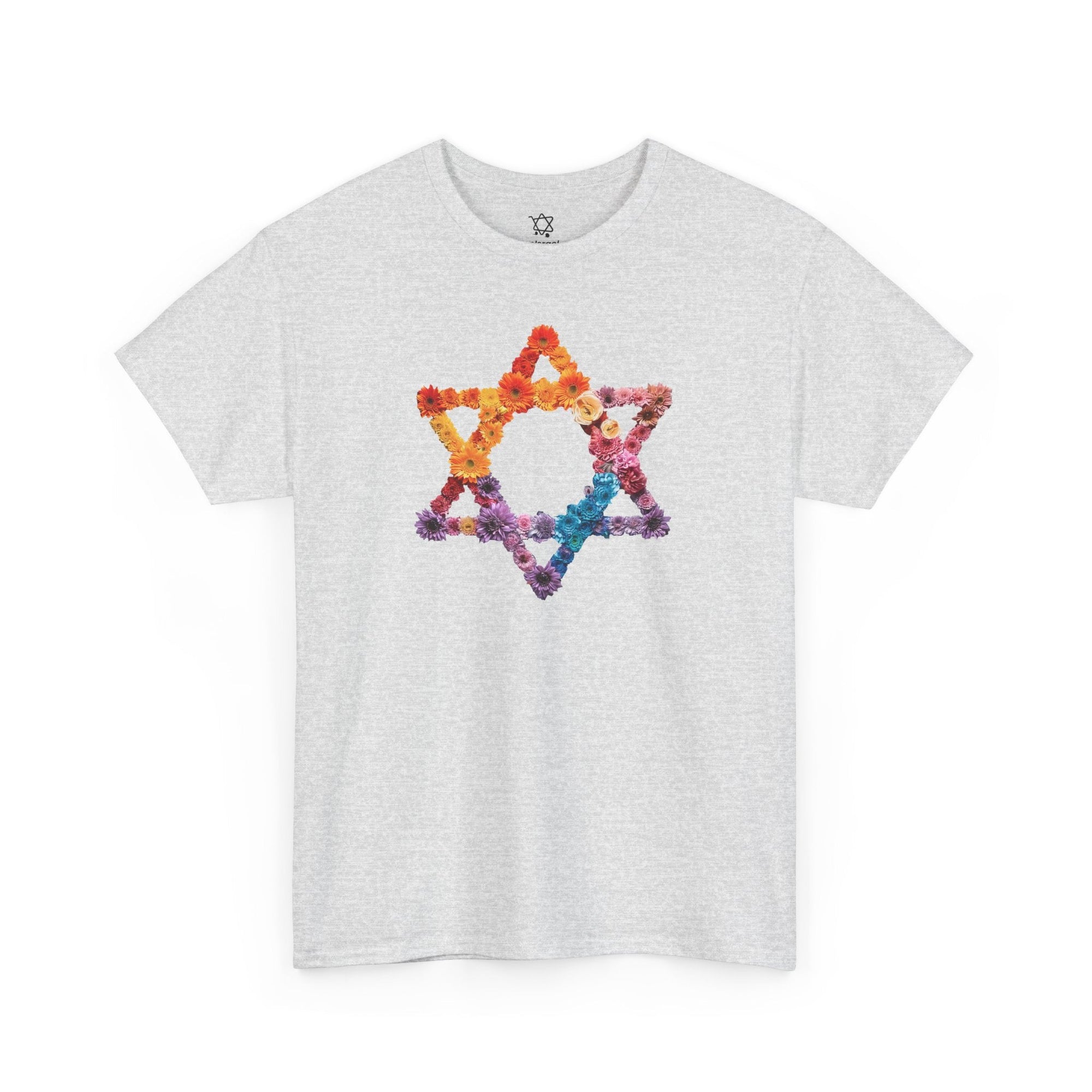 Blooming Star of David T-Shirt - Shop Israel