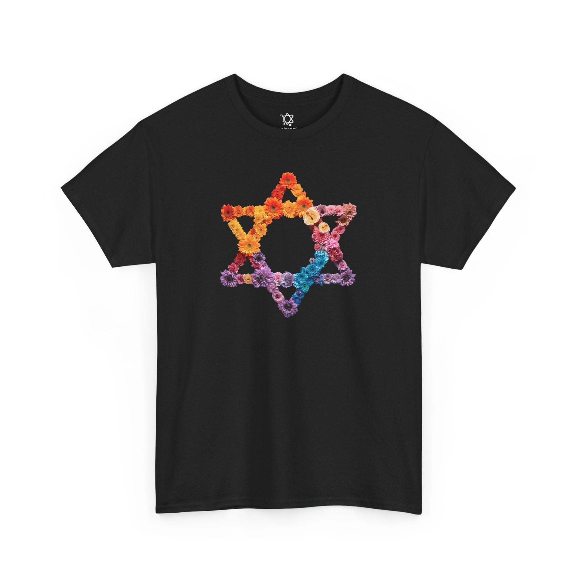 Blooming Star of David T-Shirt - Shop Israel