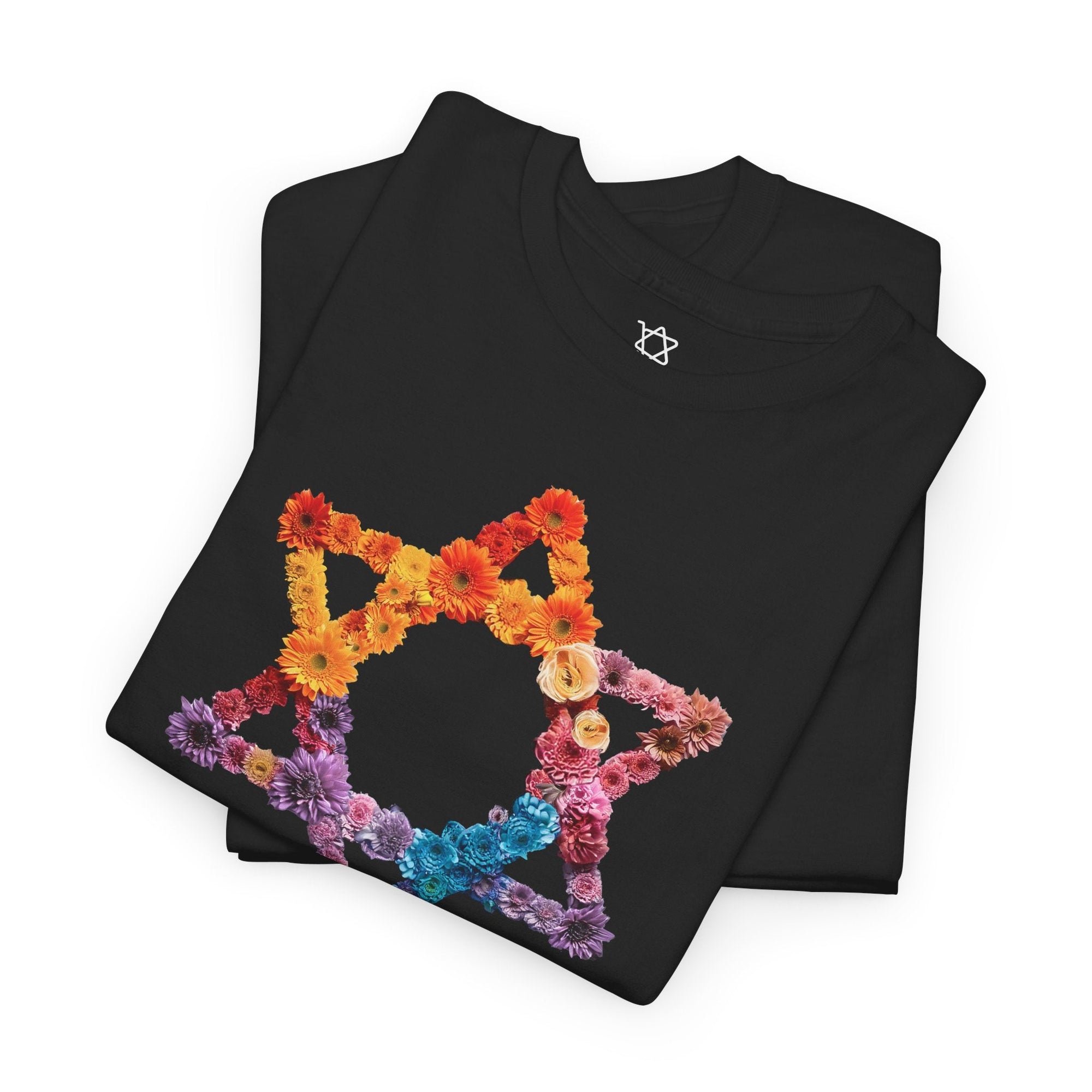 Blooming Star of David T-Shirt - Shop Israel