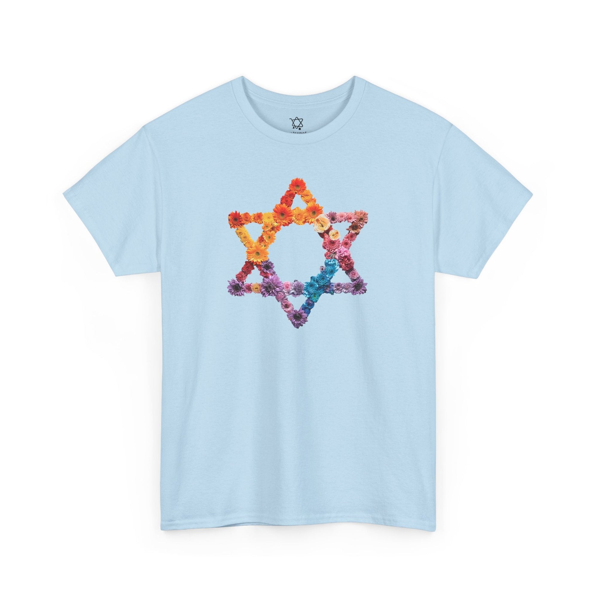 Blooming Star of David T-Shirt - Shop Israel