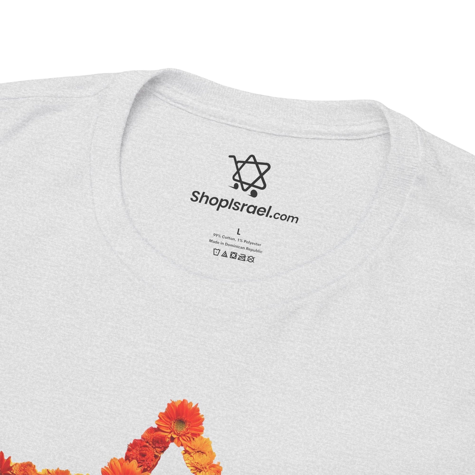 Blooming Star of David T-Shirt - Shop Israel