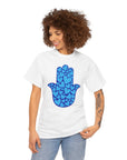 Blue Hamsa T-Shirt - Shop Israel