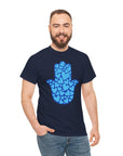 Blue Hamsa T-Shirt - Shop Israel
