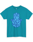 Blue Hamsa T-Shirt - Shop Israel