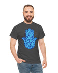 Blue Hamsa T-Shirt - Shop Israel