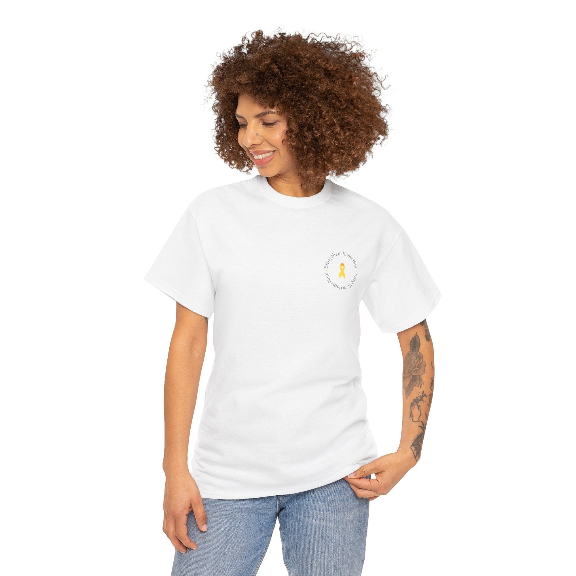 Bring them Home Yellow Ribbon T-Shirt - Shop Israel
