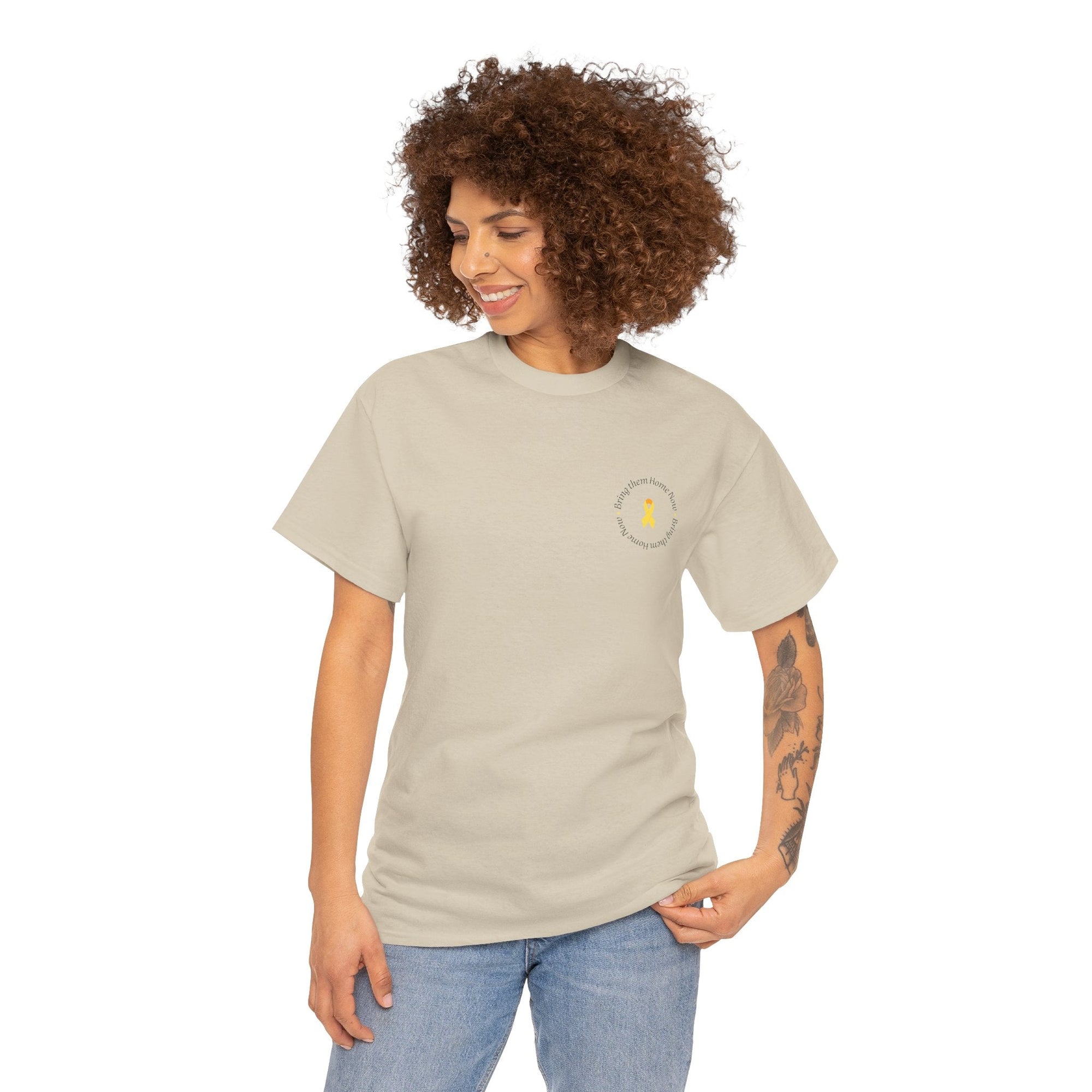 Bring them Home Yellow Ribbon T-Shirt - Shop Israel