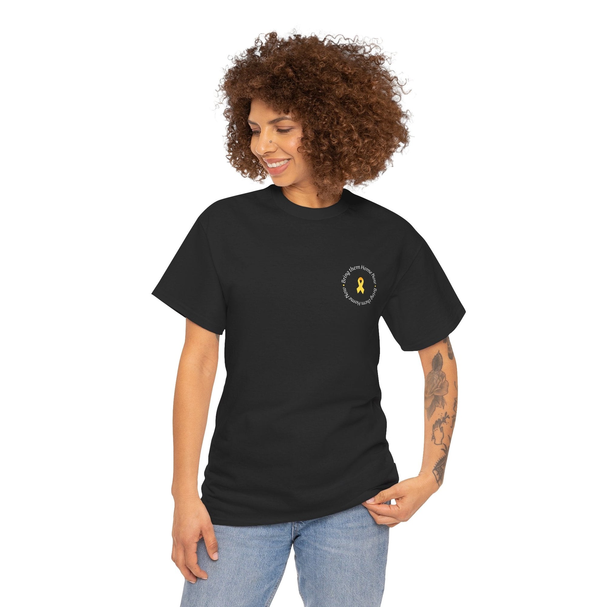 Bring them Home Yellow Ribbon T-Shirt - Shop Israel