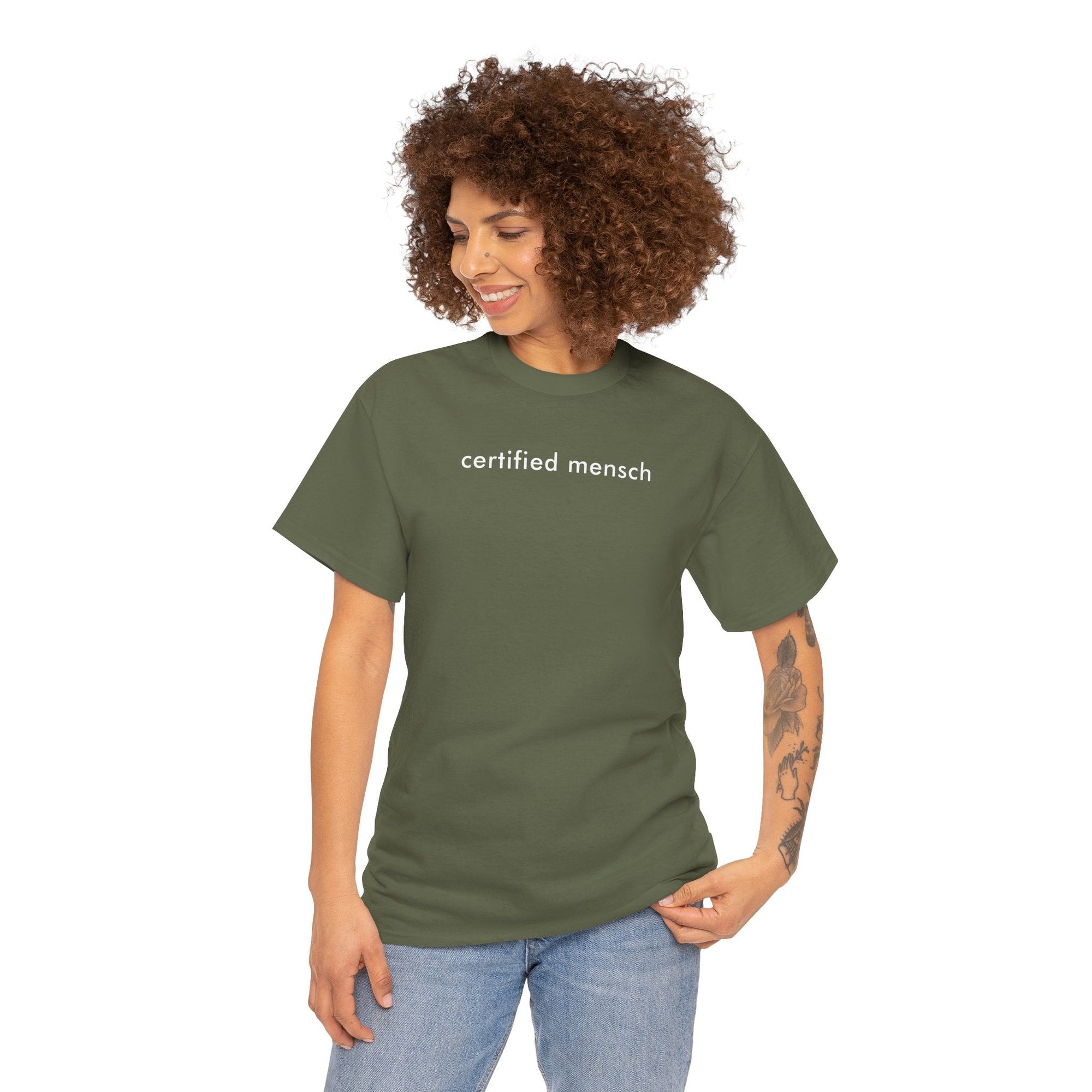 Certified Mensch T-Shirt - Shop Israel
