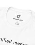 Certified Mensch T-Shirt - Shop Israel