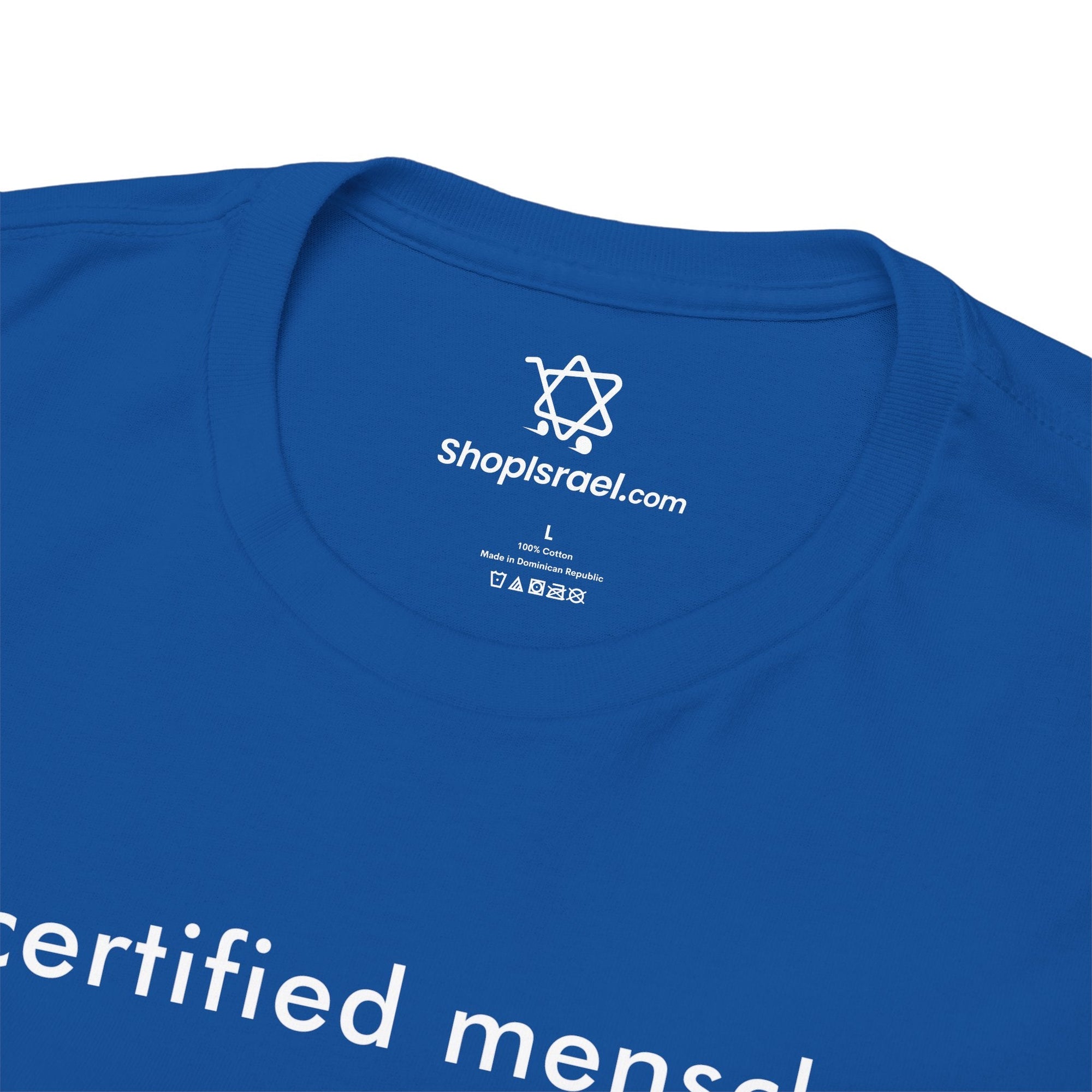 Certified Mensch T-Shirt - Shop Israel