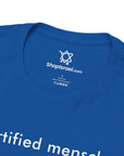 Certified Mensch T-Shirt - Shop Israel