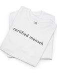 Certified Mensch T-Shirt - Shop Israel