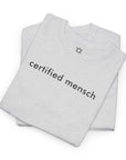 Certified Mensch T-Shirt - Shop Israel