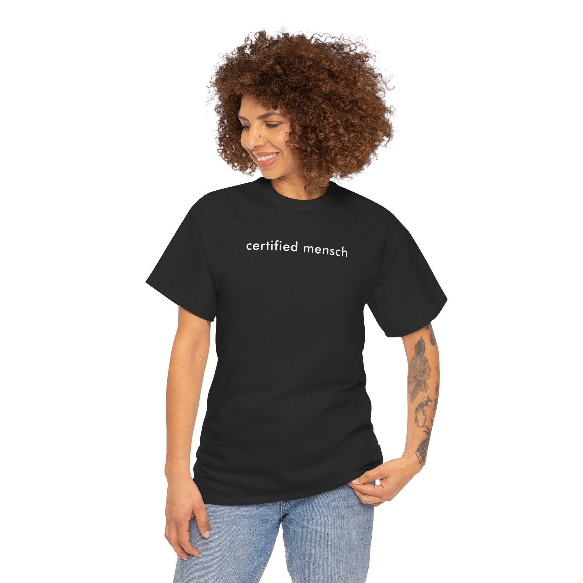 Certified Mensch T-Shirt - Shop Israel