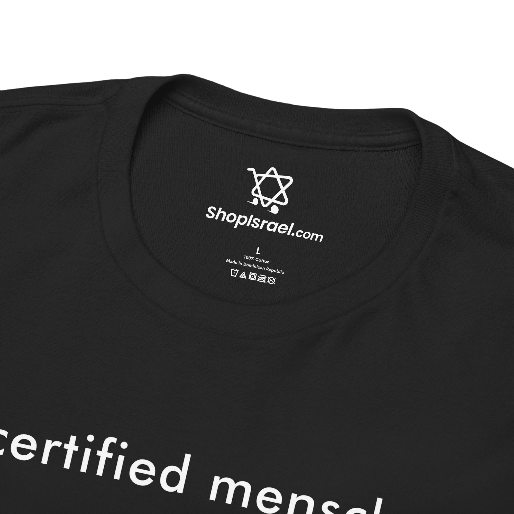 Certified Mensch T-Shirt - Shop Israel