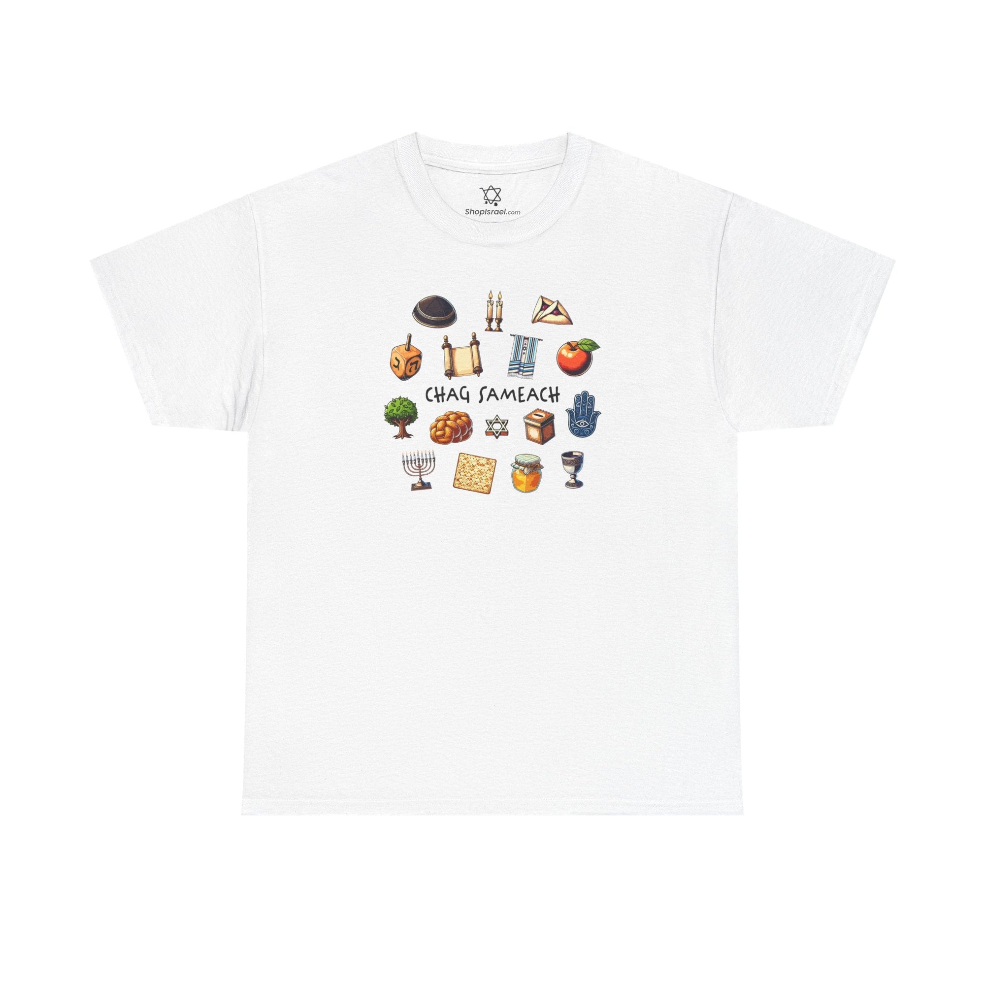 Chag Sameach T-Shirt - Shop Israel