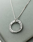 Circle Shema Prayer Necklace - Shop Israel