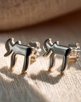 Classic Chai Stud Earrings - Shop Israel