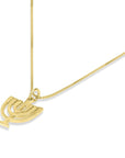 Classic Menorah Necklace - Shop Israel