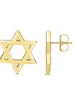 Classic Star of David Stud Earrings - Shop Israel