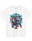 Colorful Lion of Judah T-Shirt - Shop Israel